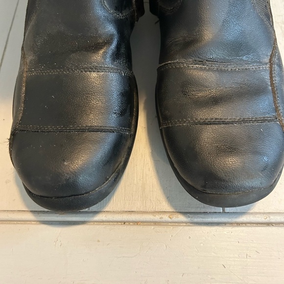 FRANK THOMAS Men's Size 12 Black Motorcycle Boots - Picture 7 of 12